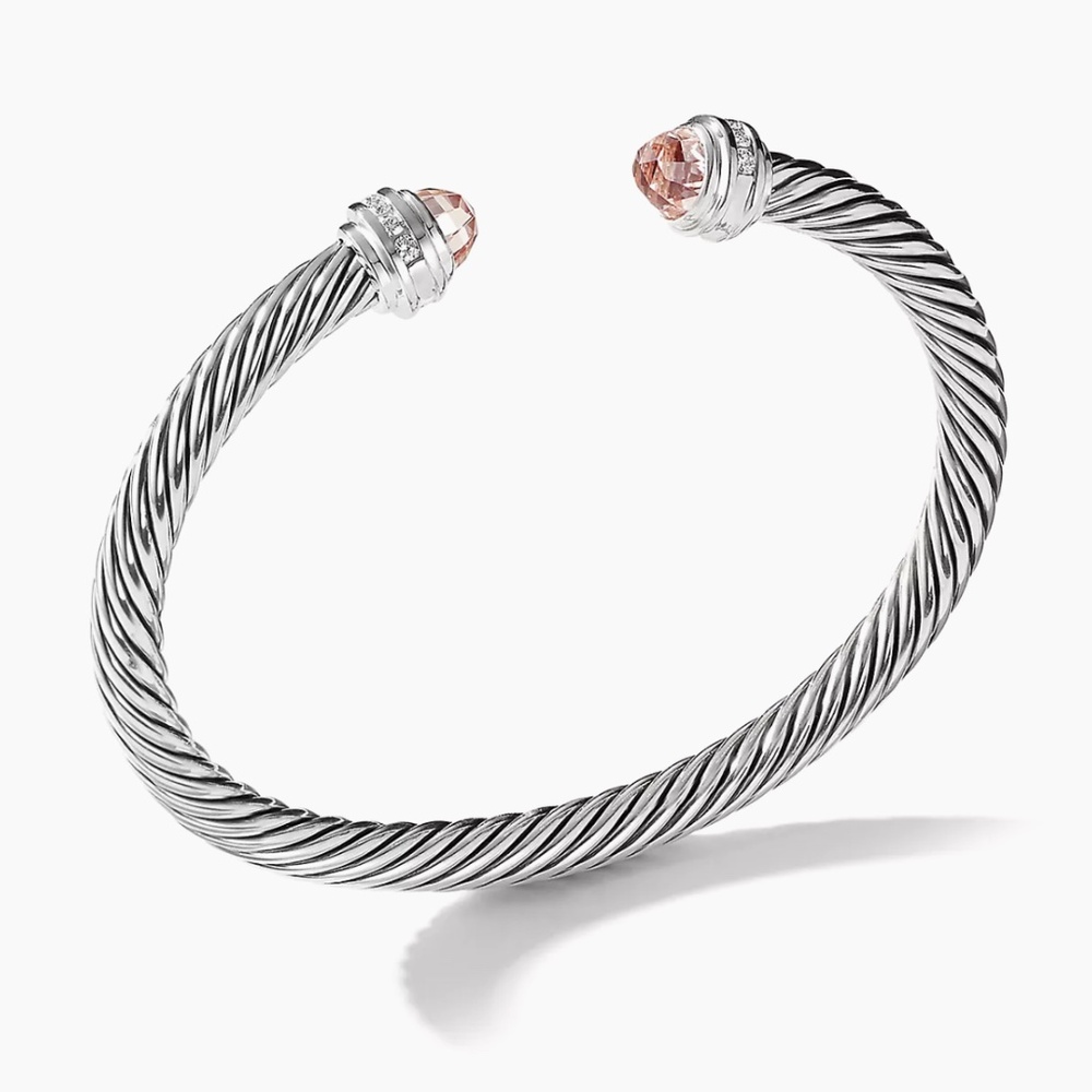 David Yurman Cable Bracelet with Diamonds - Like New!